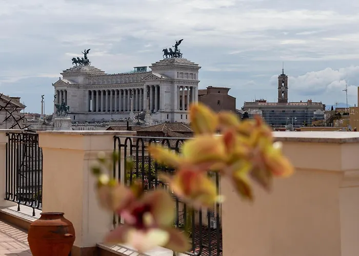 Iflat Pantheon & La Dolce Skyline Penthouse Apartment Rom
